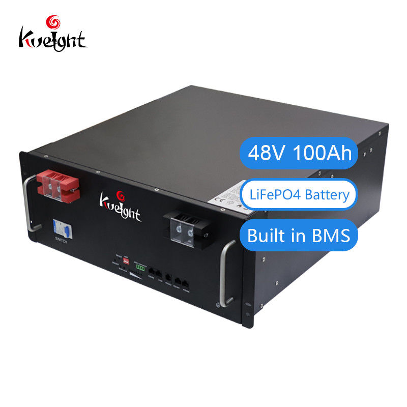 LiFePO4 51.2V 100Ah โมดูลแบตเตอรี่ลิเธียมไอออนระบบพลังงานแสงอาทิตย์ชุดแบตเตอรี่ BM51100-100A