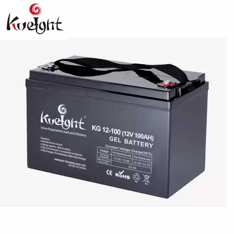 12v 100ah Solar Vrla Battery Deep Cycle Gel Lead Acid Battery Ups แบตเตอรี่ KG12-100