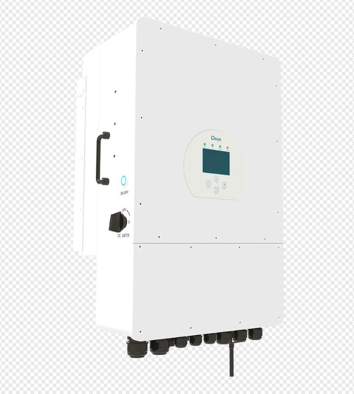 8kw 2 Mppt Solar Inverter IEC อินเวอร์เตอร์ไฮบริดสามเฟสพร้อมที่เก็บแบตเตอรี่