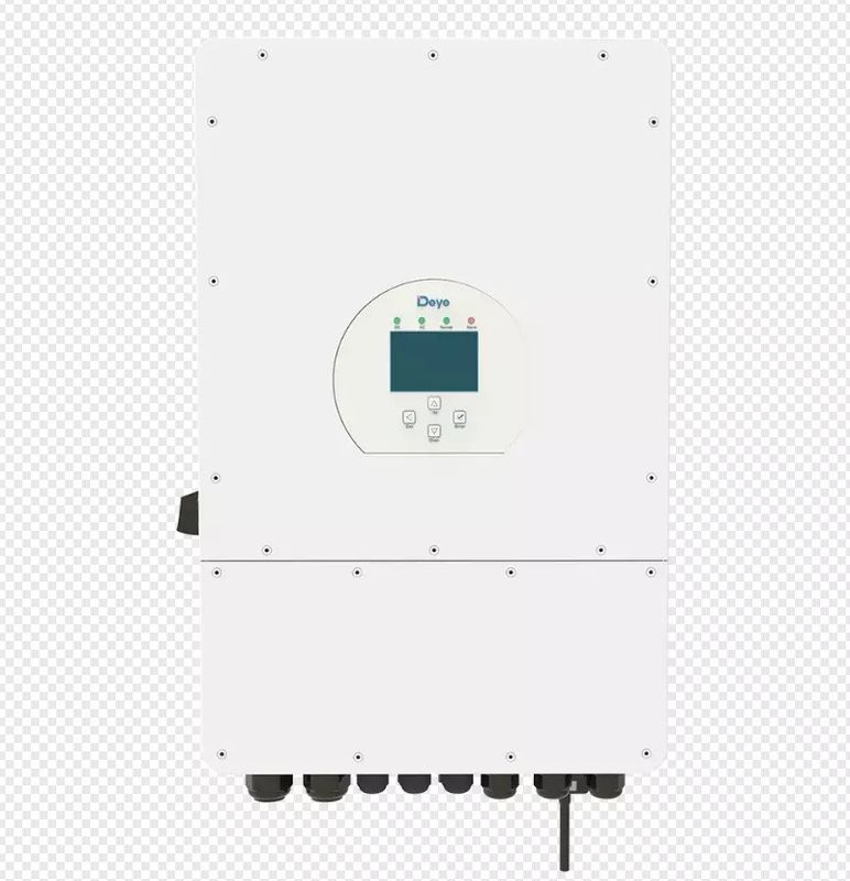 8kw 2 Mppt Solar Inverter IEC อินเวอร์เตอร์ไฮบริดสามเฟสพร้อมที่เก็บแบตเตอรี่