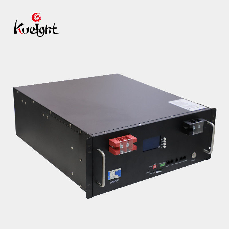 โมดูลแบตเตอรี่ลิเธียม 4U 5U 48v 100ah Lifepo4 แบตเตอรี่พลังงานแสงอาทิตย์สำหรับห้องข้อมูลเครือข่าย