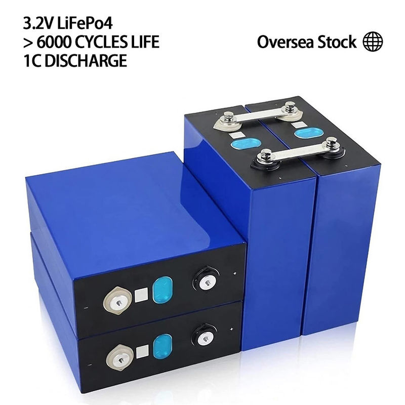 ลิเธียมไอออน Prismatic Lifepo4 Cells 105ah 3.2v Lifepo4 280ah Cells Solar Storage