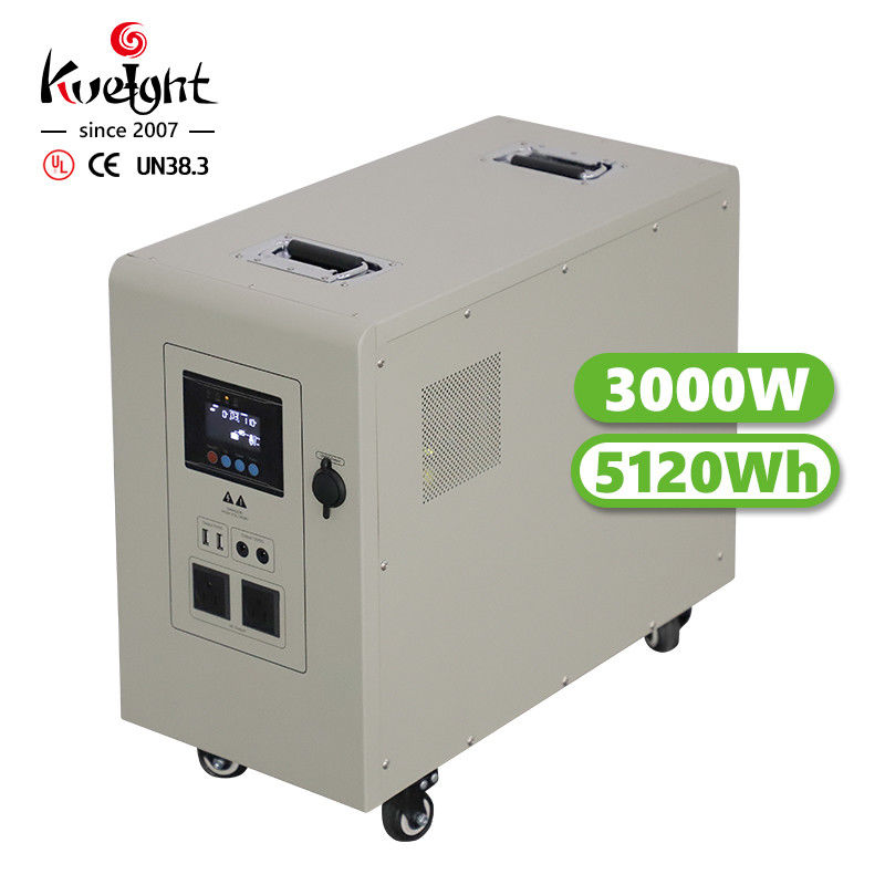 5Kw All In One High Power Supply ESS Solar System พาวเวอร์ซัพพลายแบบพกพาแบตเตอรี่สำรองสำหรับบ้าน