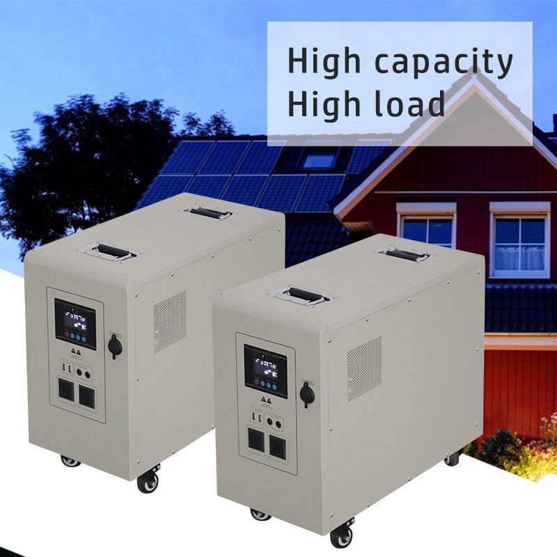 5Kw All In One High Power Supply ESS Solar System พาวเวอร์ซัพพลายแบบพกพาแบตเตอรี่สำรองสำหรับบ้าน