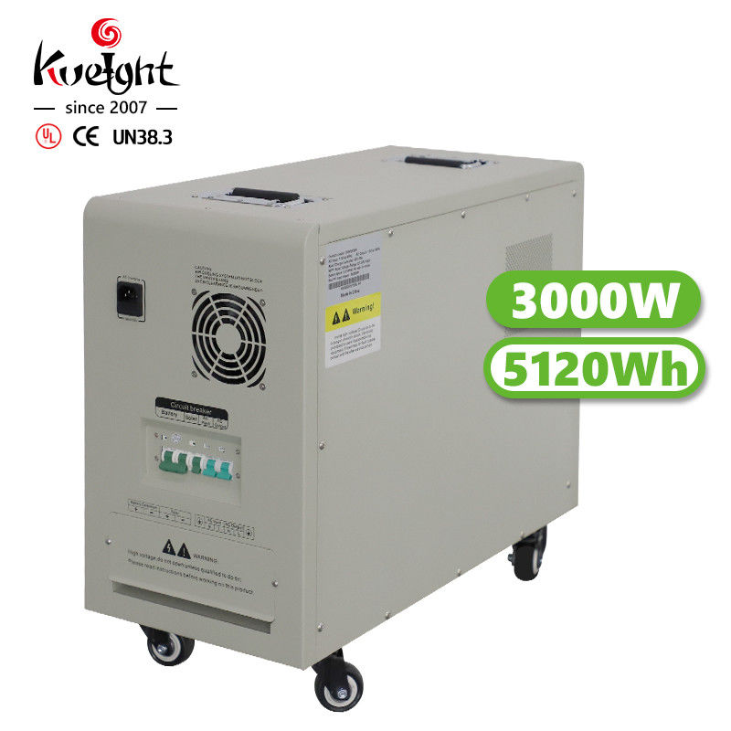 5Kw All In One High Power Supply ESS Solar System พาวเวอร์ซัพพลายแบบพกพาแบตเตอรี่สำรองสำหรับบ้าน