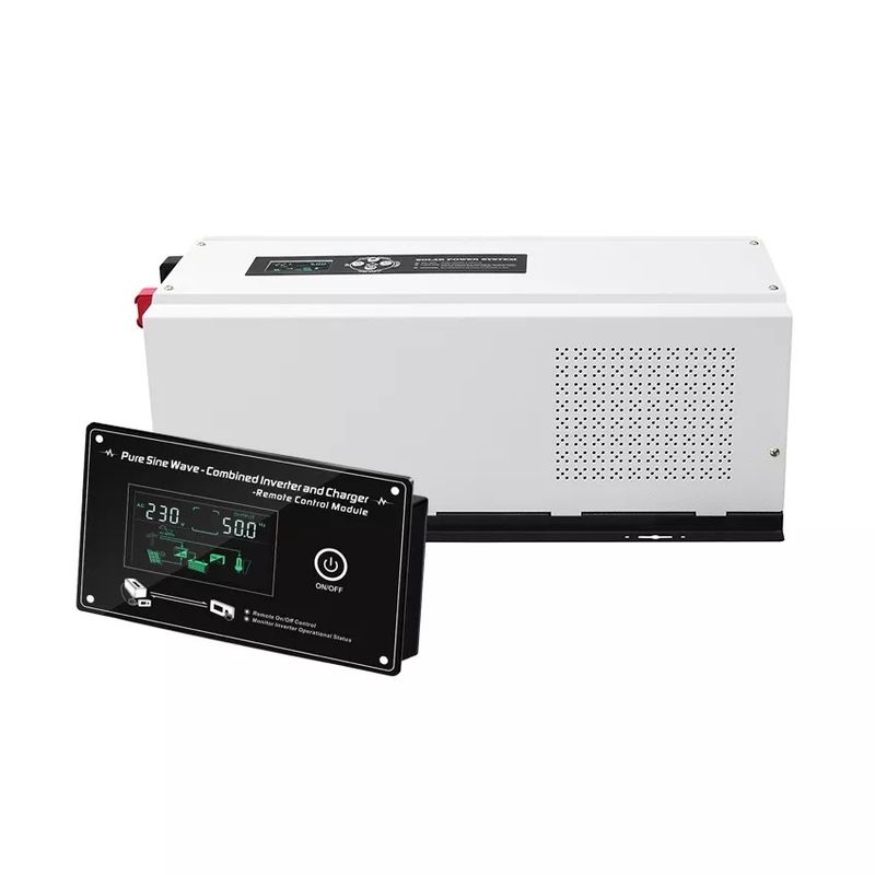 7.5kw 24v Hybrid Solar Inverter 5Kw Hybrid Off Grid Inverter สำหรับเครื่องปรับอากาศ AC