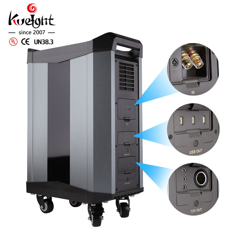 LiFePO4 สถานีพลังงานแสงอาทิตย์แบบพกพา 2.5 Kwh Off Grid Lithium Storage Power Supply