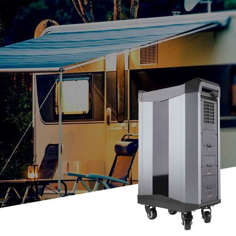 LiFePO4 สถานีพลังงานแสงอาทิตย์แบบพกพา 2.5 Kwh Off Grid Lithium Storage Power Supply