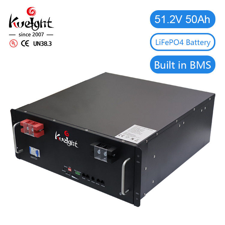 BMS Original 51.2v 50ah Lifepo4 แบตเตอรี่ลิเธียมเหล็กสำหรับระบบจัดเก็บพลังงานภายในบ้าน