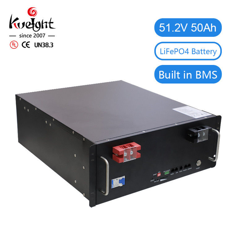 BMS Original 51.2v 50ah Lifepo4 แบตเตอรี่ลิเธียมเหล็กสำหรับระบบจัดเก็บพลังงานภายในบ้าน
